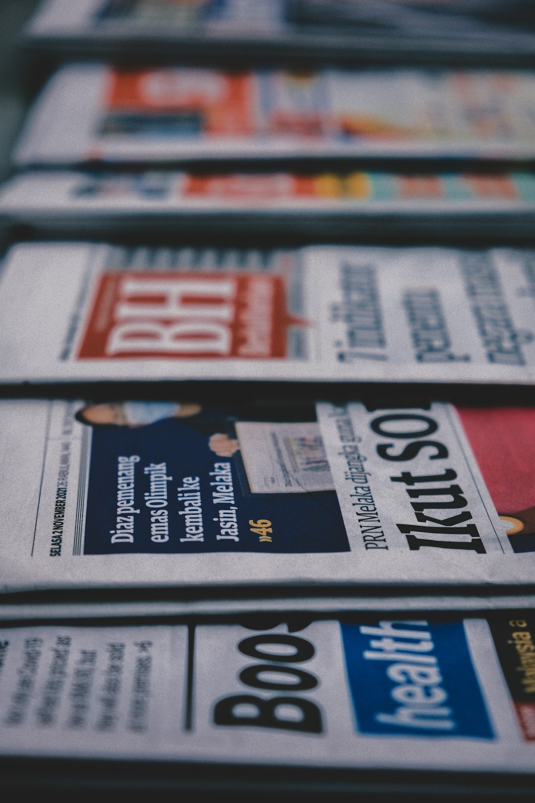newspaper headlines